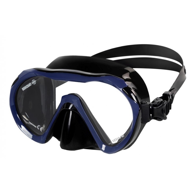 1DIVE MASK - BLACK SILICONE