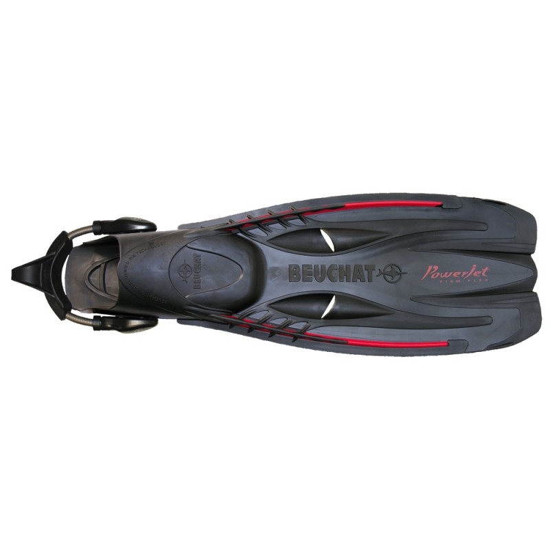 POWER JET WITH SPRING STRAPS - FIRM FLEX - BLACK         